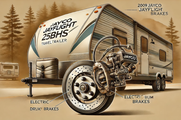 2009 Jayco Jayflight 25BHS Travel Trailer Brake Specs