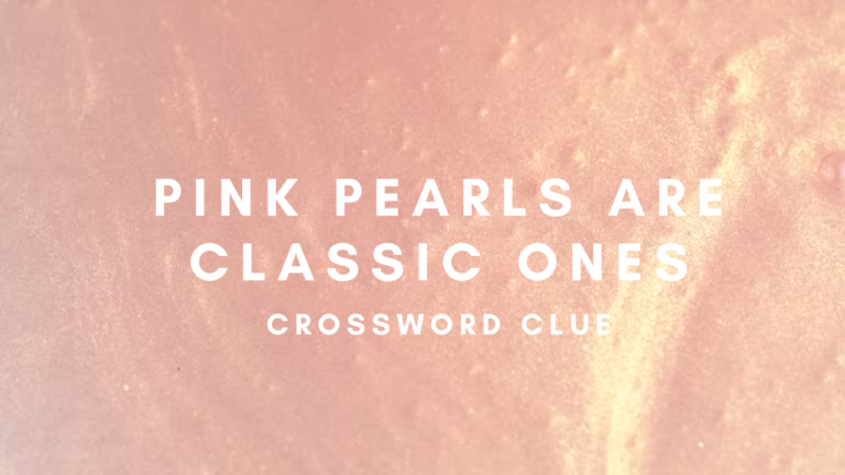 Pink Pearls Are Classic Ones