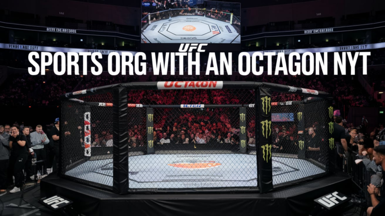 Sports org with an Octagon NYT