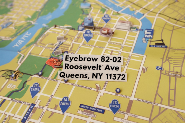 Eyebrow 82-02 Roosevelt Ave Queens NY 11372 Map