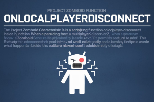 Project Zomboid Function onLocalPlayerDisconnect