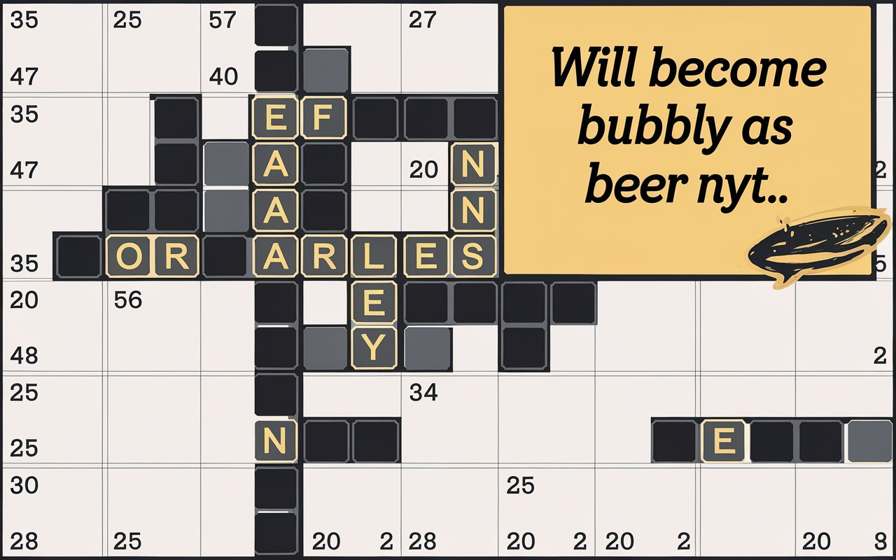 Becomes Bubbly as Beer NYT