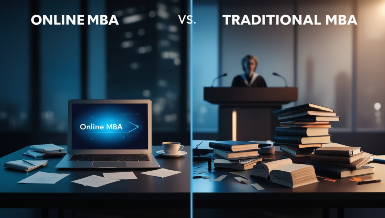 Online MBA Compares To A Traditional MBA