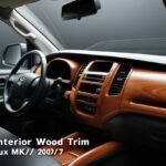 dash board interior wood trim for toyota hilux mk6/7 2004-2007