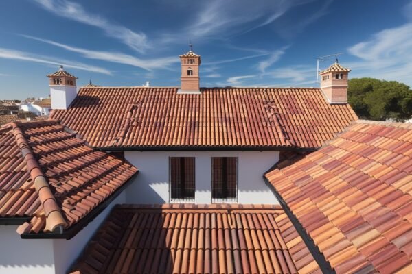 Spanish roof tile style coloras clavas parsitie