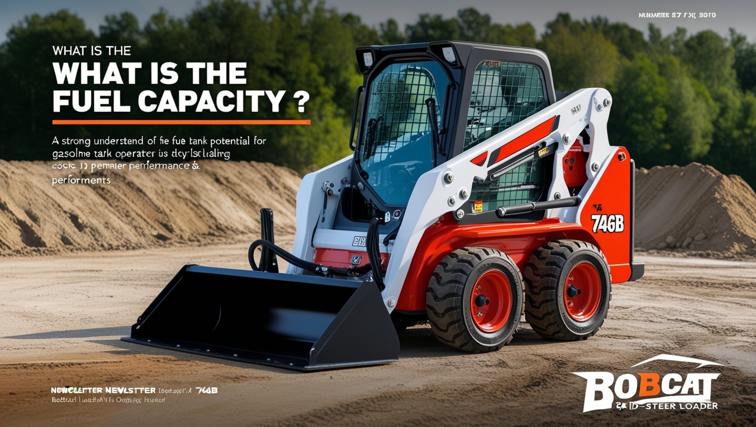 ﻿What is the Fuel Capacity of a 746b Bobcat