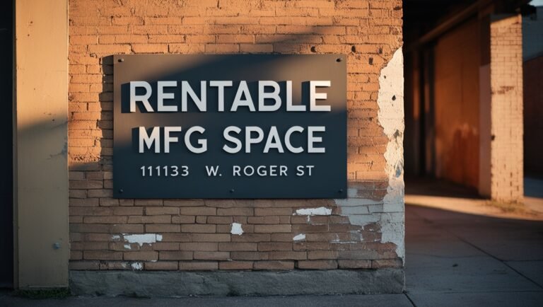 ﻿Rentable MFG Space 11133 W Rogers St