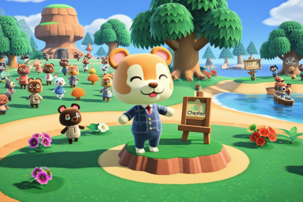 Chester Found on Random Island Animal Crossing